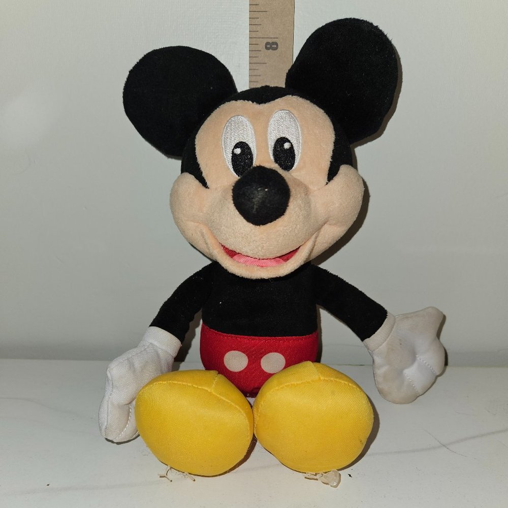 Whistling Mickey Mouse Plush ~ 2012 Fisher Price Mickey's Clubhouse ~ Works!